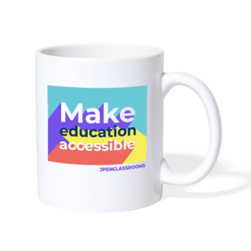 Make education Accessible - Mug blanc