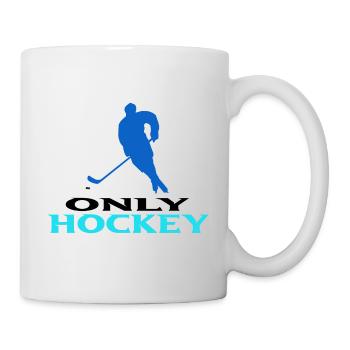 le hockey - Mug blanc - blanc - Droite