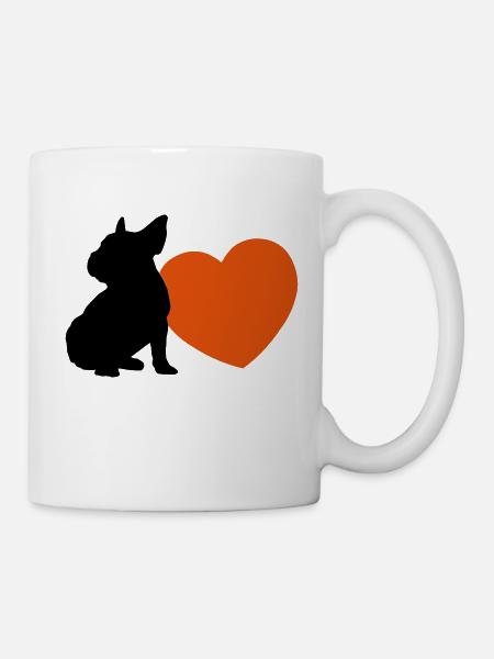 BULLY ET COEUR - Mug blanc - blanc