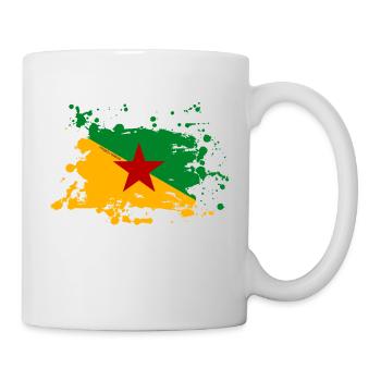 Guyane française - Mug blanc - blanc - Droite