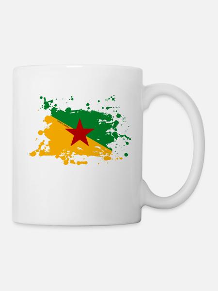 Guyane française - Mug blanc - blanc