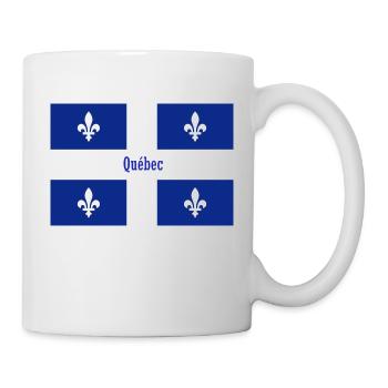 Quebec - Tasse - Weiß - Rechts