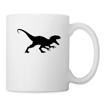 Der Indoraptor - Tasse - Weiß - Rechts