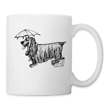 Cocker spaniel - Mug - white - Right