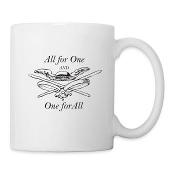 All for One and One for All - The Three Musketeers - Mug - white - Right