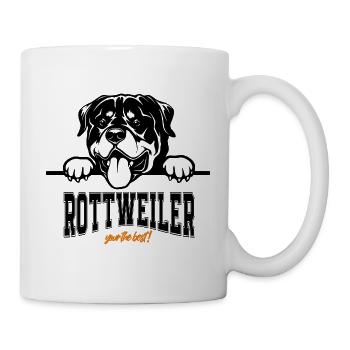 Rottweiler your the best - Mug blanc - blanc - Droite