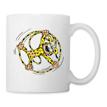 Marsupilami Roue - Mug blanc - blanc - Droite
