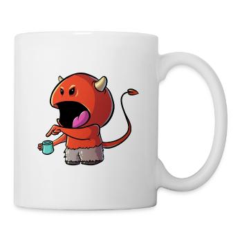 Coffee Devil - Kaffee Teufelchen - Mug - white - Right