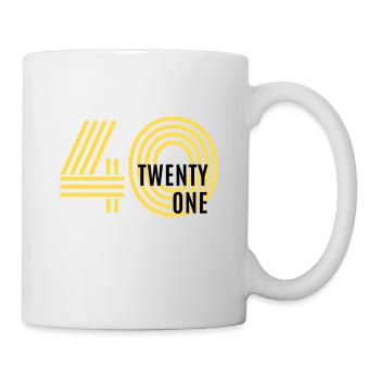 Quarante - Mug blanc - blanc - Droite