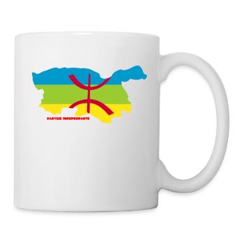 KABYLIE INDÉPENDANTE - Mug blanc - blanc - Droite