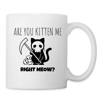 Funny cat - Mug - white - Right