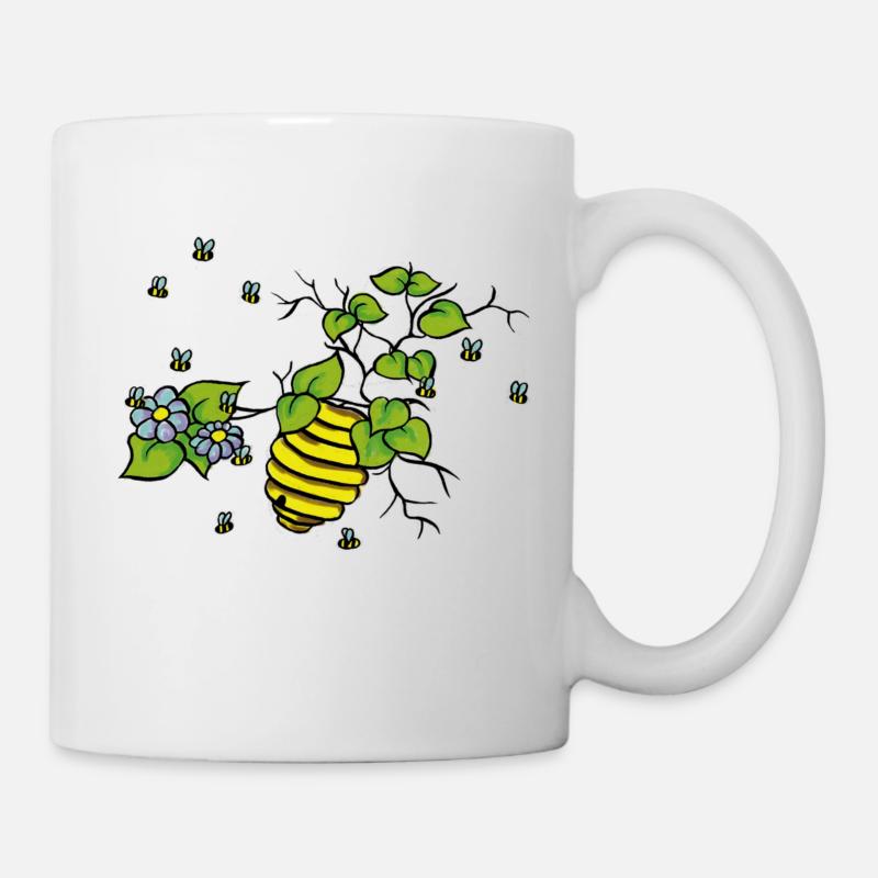beehive on my tree - Mug - white