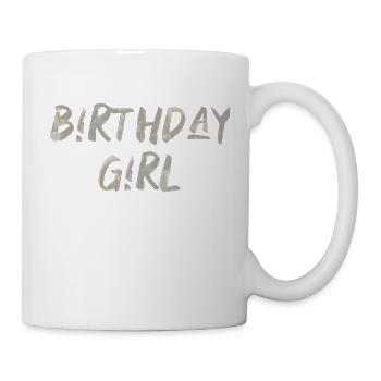 Birthday girl birthday girl saying child - Mug - white - Right