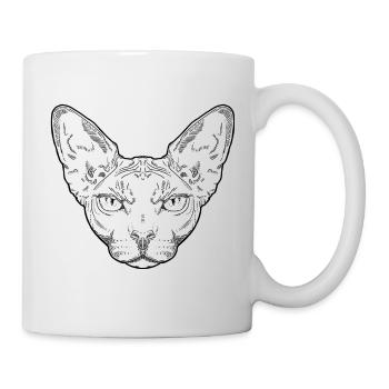 Sphynx || Annie. - Tasse - Weiß - Rechts