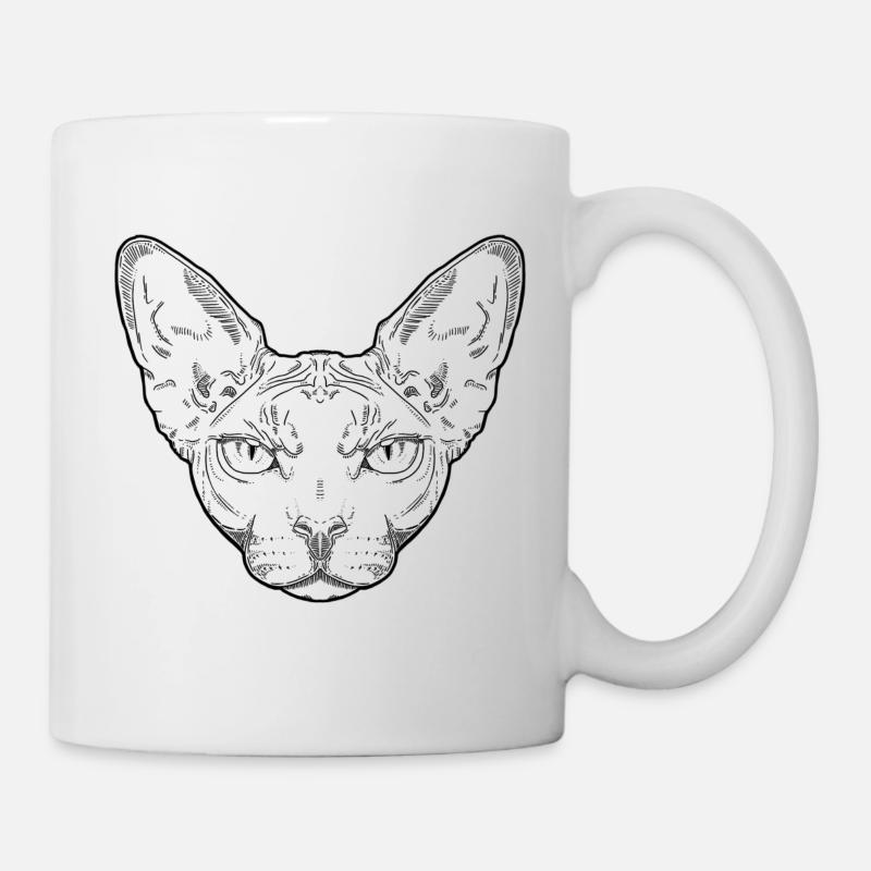 Sphynx || Annie. - Mug - white