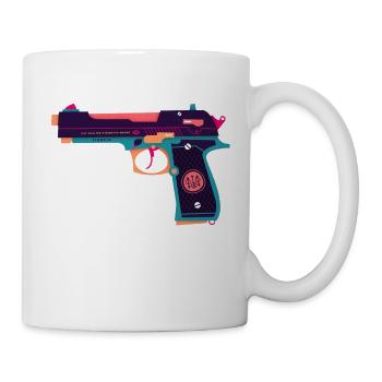 Beretta weapon - Mug - white - Right