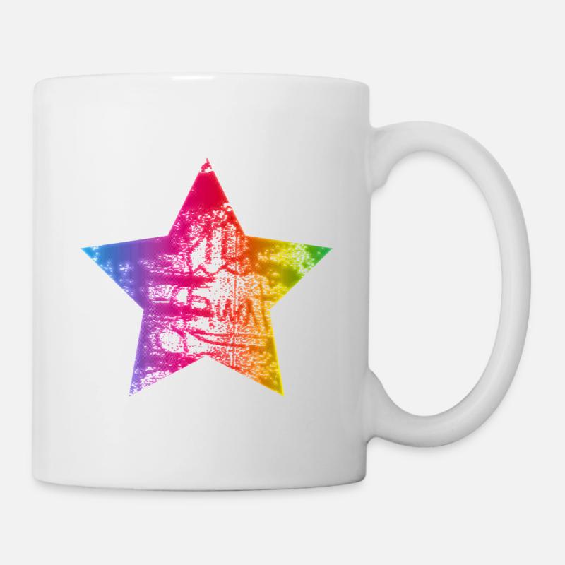 Stern - Tasse - Weiß