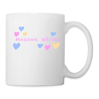 Madame bêtise - Mug blanc - blanc - Droite