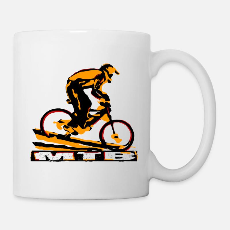 Mtb - Tasse - Weiß