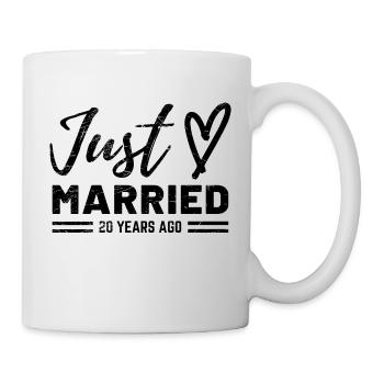 Drôle de sort pour les 20 ans de mariage - Mug blanc - blanc - Droite
