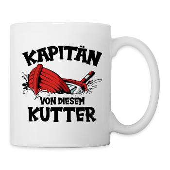 KAPITÄN KUTTER - Tasse - Weiß - Rechts