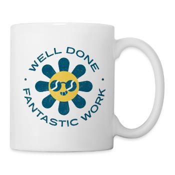 Fantastische Arbeitsgrafik - Tasse - Weiß - Rechts