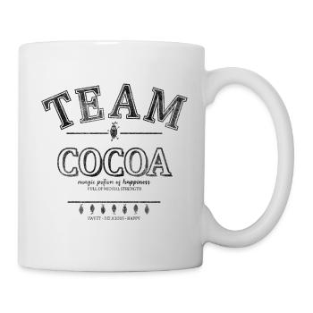 Équipe - Cocoa - Mug blanc - blanc - Droite