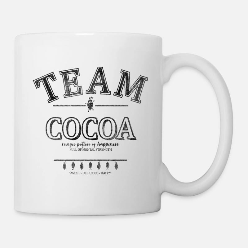 Team - Cocoa - Tasse - Weiß