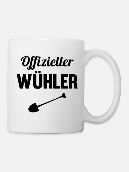 Offizieller Wühler - Tasse - Weiß