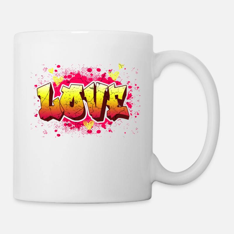 Love Graffiti - Mug - white