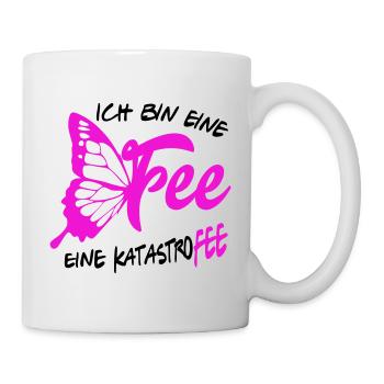 Katastrofee Fee Märchen Mädchen Elfe - Tasse - Weiß - Rechts