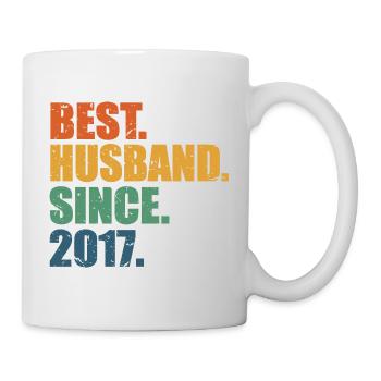 Best Husband Since 2017, 6 Years Anniversary Gift - Mug - white - Right