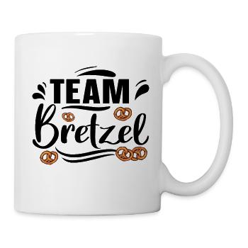 Team Bretzel Alsace Pâtissier Boulangerie - Mug blanc - blanc - Droite