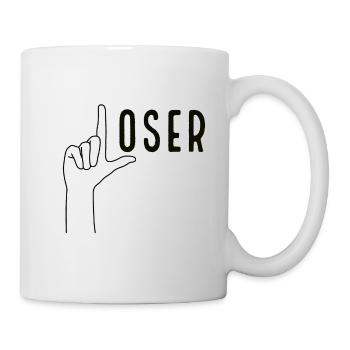 Loser - Tasse - Weiß - Rechts