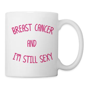 Cadeau pour une femme atteinte de cancer du sein - Mug blanc - blanc - Droite