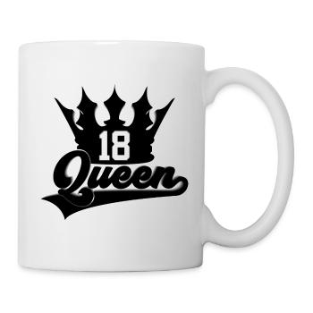 QUEEN 18. GEBURTSTAG 2005 - Tasse - Weiß - Rechts