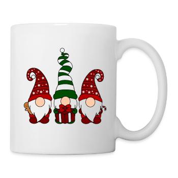 lutin de noël - Mug blanc - blanc - Droite