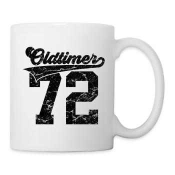 54E ANNIVERSAIRE 1972 MILLÉSIME 72 - Mug blanc - blanc - Droite