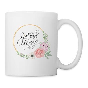 Sœurs pour toujours - Mug blanc - blanc - Droite