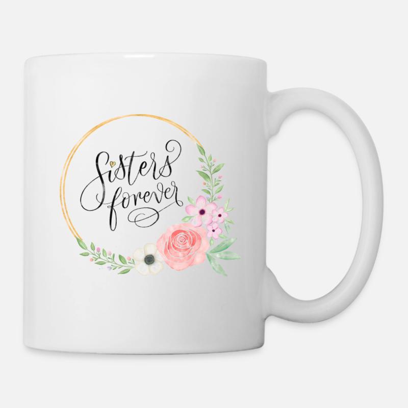 Sisters Forever - Mug - white