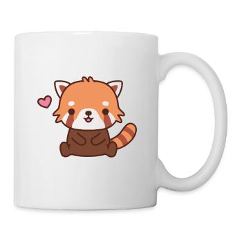 Cute Little Red Panda Cub - Mug - white - Right