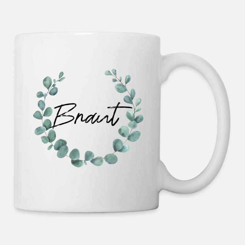 Braut - Junggesellinnenabschied - Tasse - Weiß