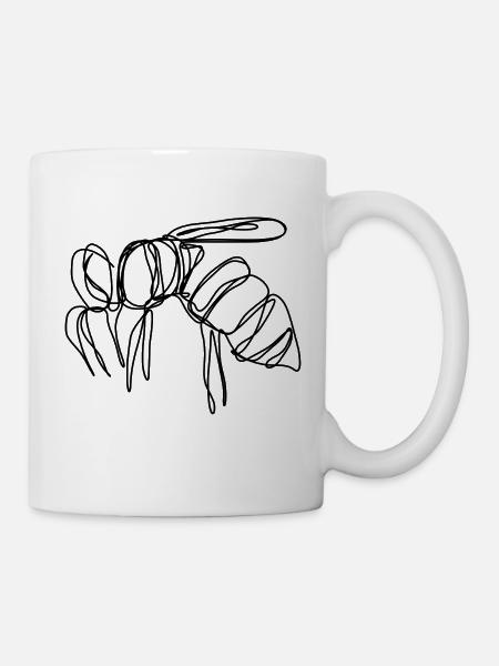 Bee - Mug - white