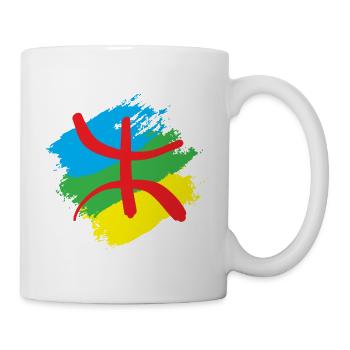 Stylized Amazigh flag - Mug - white - Right