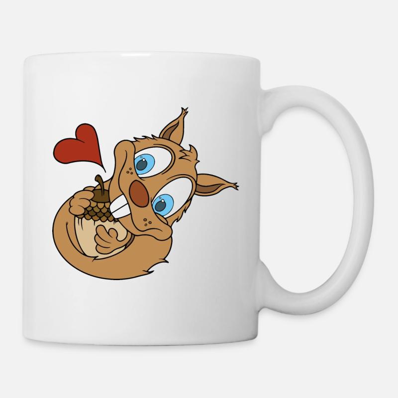 Amour de noix - Mug blanc - blanc