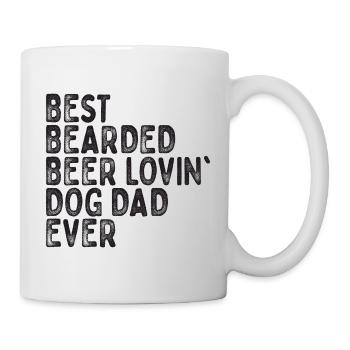 Bearded Dog Dad - Tasse - Weiß - Rechts