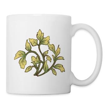 Leafy Plant 4 - Mug - white - Right