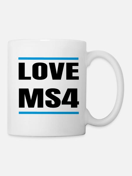 Mein Schiff 4 Liebe Shirt - Mug - white