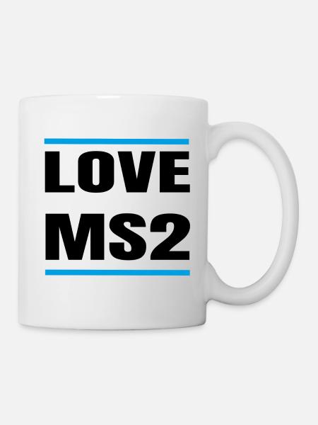 Mein Schiff 2 Love Shirt - Mug - white