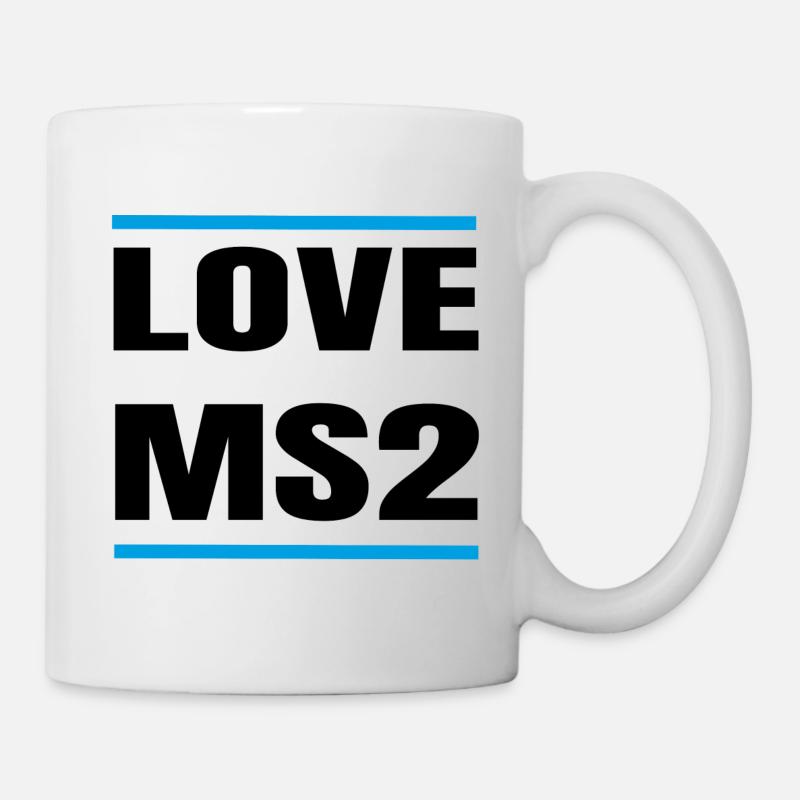 Mein Schiff 2 Love Shirt - Mug - white